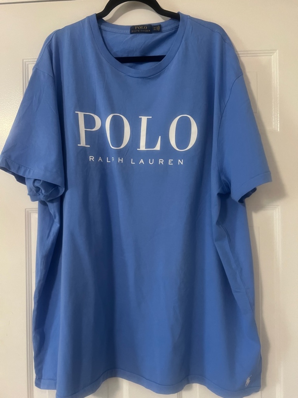 Polo by Ralph Lauren Light Blue Crewneck Logo Tee
